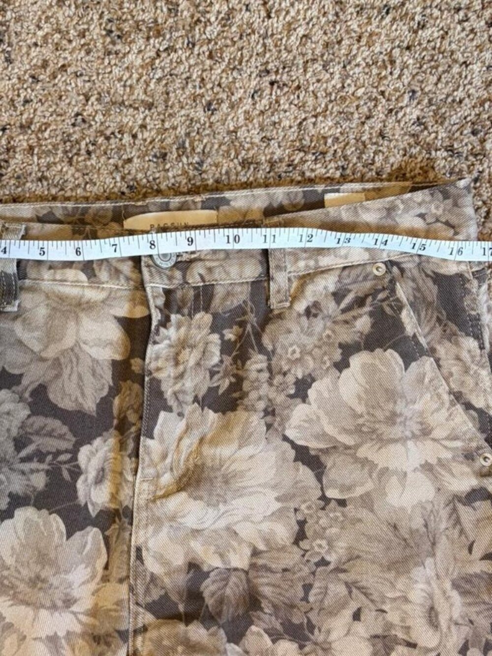 Pacsun Men's Floral Print Pants - Picture 4 of 7